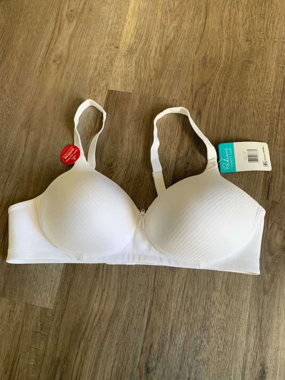 New with Tags Vanity Fair T-Shirt Bra - White